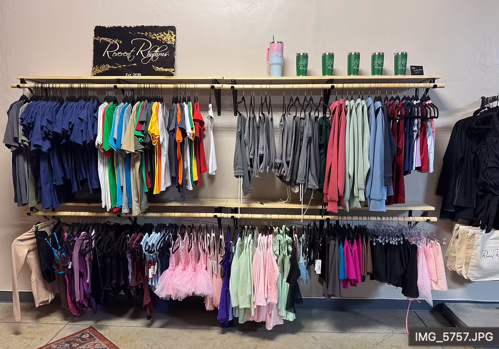 An in-house store helps families find what they need.